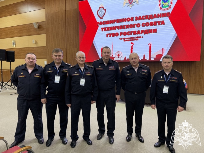 Белгородский офицер принял участие в расширенном заседании технического совета вневедомственной охраны Росгвардии во Владивостоке