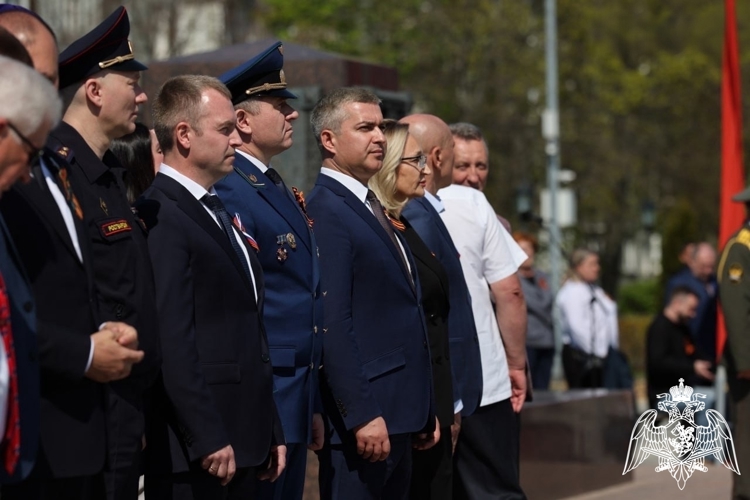 Росгвардейцы приняли участие в торжествах в честь 15-летия присвоения Старому Осколу почетного звания «Город воинской славы»