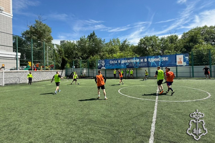 В Белгороде прошел турнир по мини-футболу среди сотрудников Росгвардии