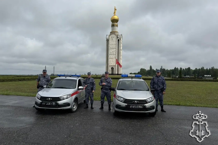  Росгвардейцы обеспечили охрану общественного порядка в период проведения мероприятий посвящённых 83 годовщине Прохоровского танкового сражения 