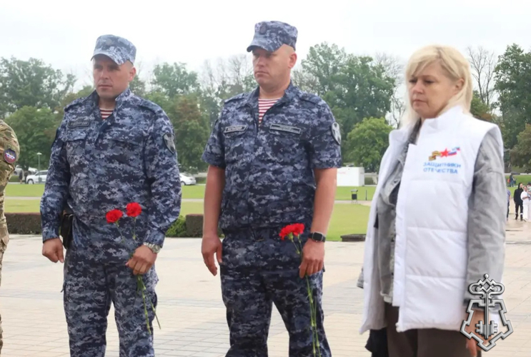  В Белгородской области росгвардейцы почтили память героев Курской битвы в 83-ю годовщину Прохоровского сражения