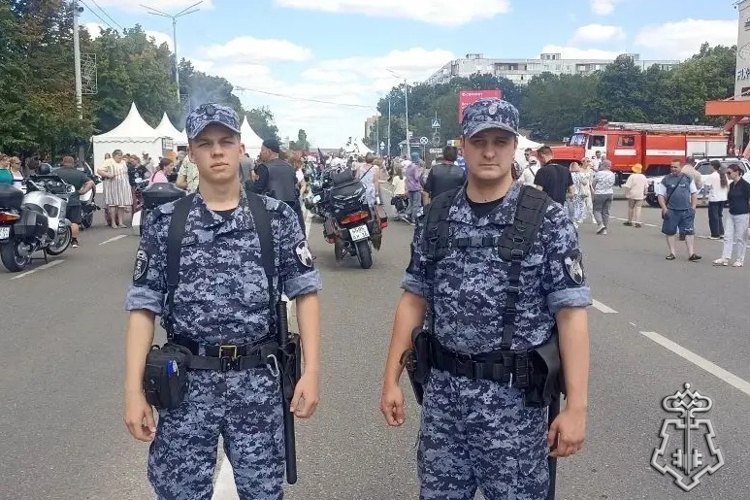 Росгвардия обеспечила общественную безопасность старооскольцев в День металлурга