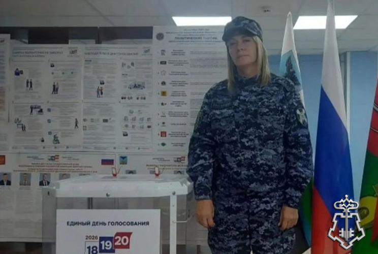 Росгвардейцы обеспечили безопасность в период проведения выборов в Единый день голосования в Белгородской области